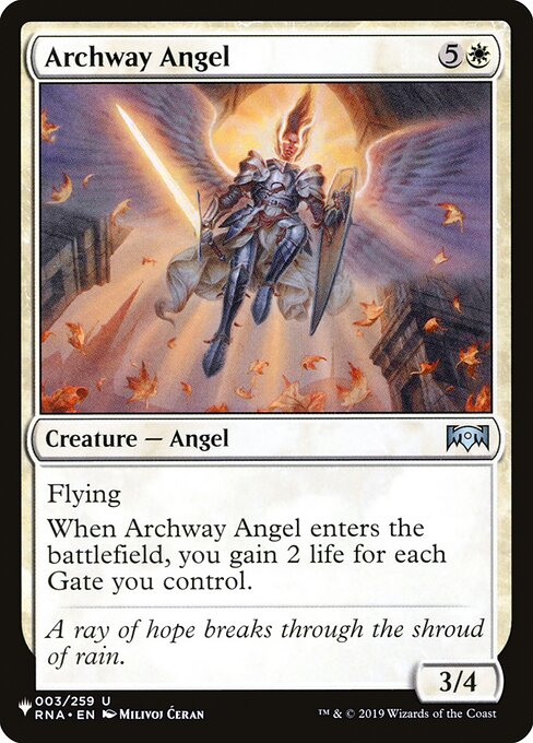 Archway Angel (The List)