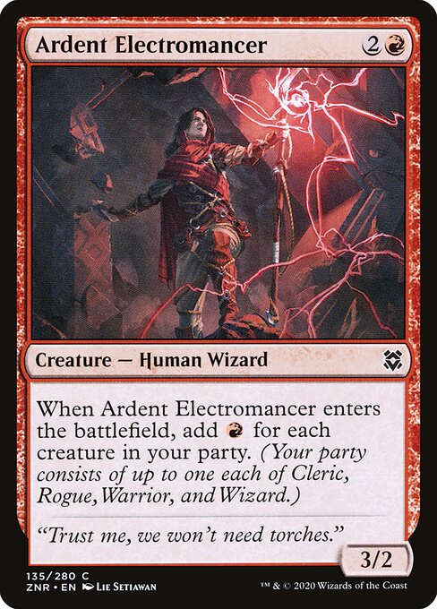 Ardent Electromancer (Zendikar Rising)