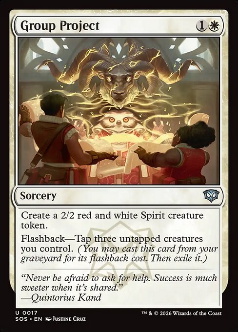 Group Project (Secrets of Strixhaven)