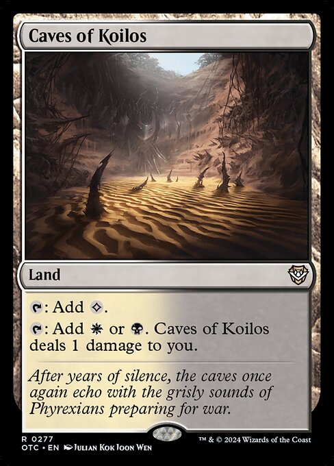 Caves of Koilos (Outlaws of Thunder Junction Commander)