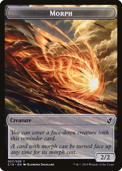 Morph (Commander 2019 Tokens)