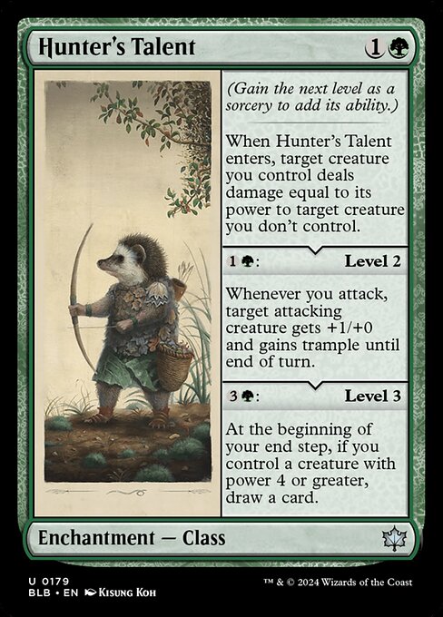 Hunter's Talent (Bloomburrow)