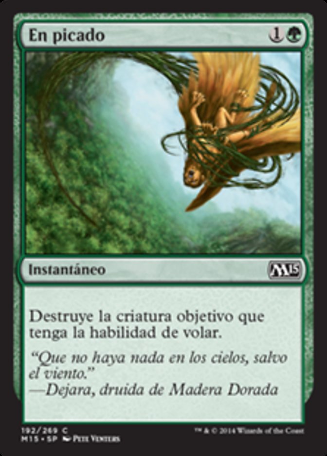 Plummet (Magic 2015) Spanish
