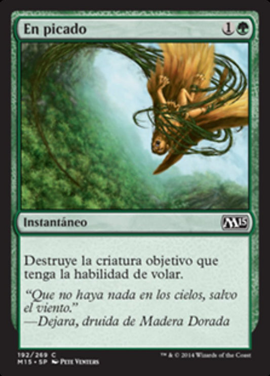 Plummet (Magic 2015) Spanish