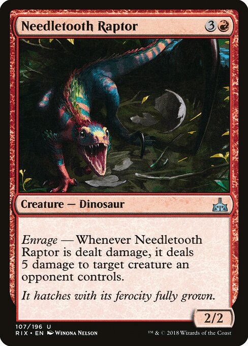 Needletooth Raptor (Rivals of Ixalan)