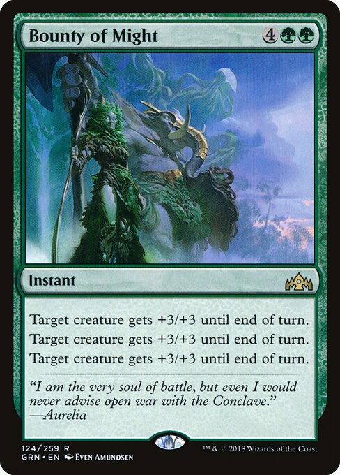 Bounty of Might (Guilds of Ravnica)