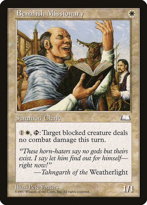 Benalish Missionary (Weatherlight)