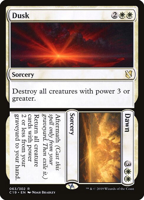 Dusk // Dawn (Commander 2019)