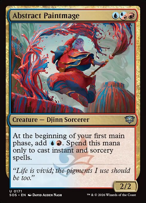 Abstract Paintmage (Secrets of Strixhaven)