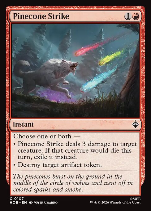Pinecone Strike (The Hobbit)