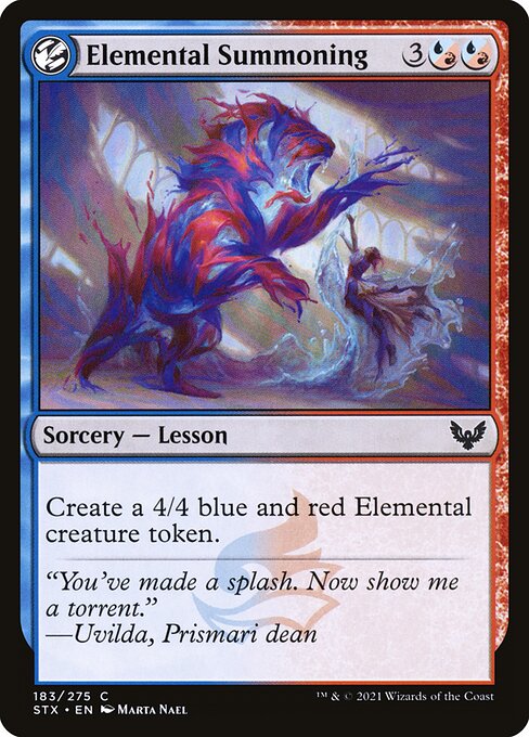 Elemental Summoning (Strixhaven: School of Mages)