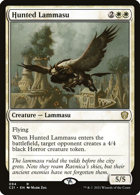 Hunted Lammasu (Commander 2021)