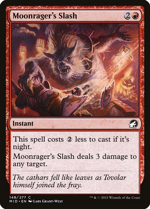 Moonrager's Slash (Innistrad: Midnight Hunt)