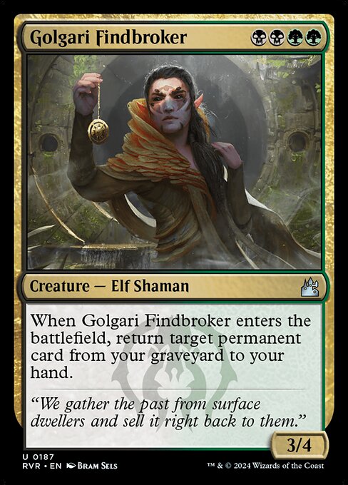 Golgari Findbroker (Ravnica Remastered)