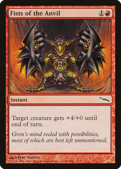 Fists of the Anvil (Mirrodin)