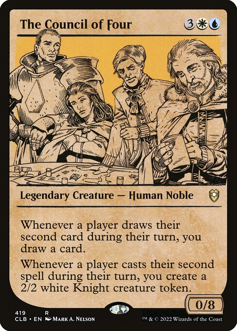 The Council of Four (Commander Legends: Battle for Baldur's Gate)