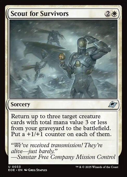 Scout for Survivors (Edge of Eternities)