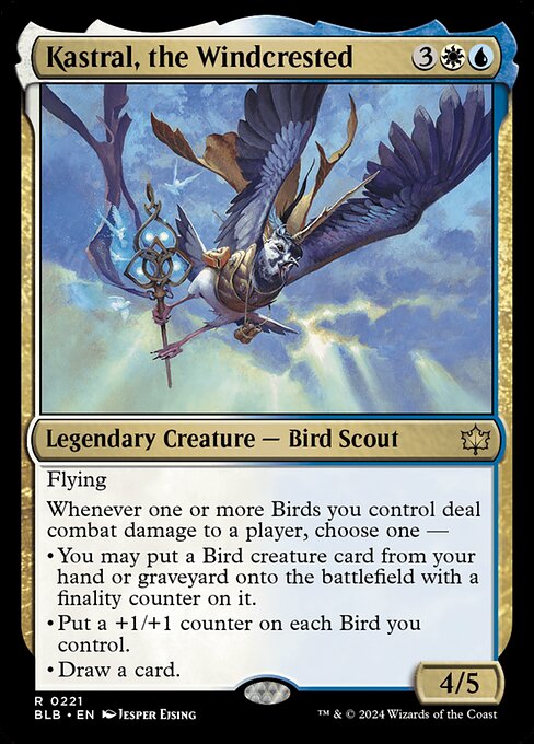 Kastral, the Windcrested (Bloomburrow)