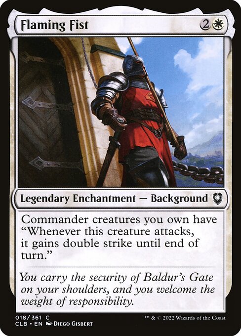 Flaming Fist (Commander Legends: Battle for Baldur's Gate)