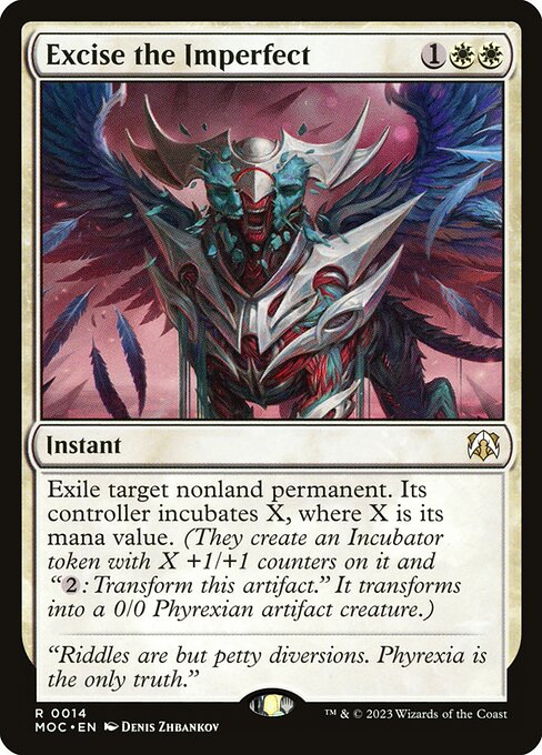 Excise the Imperfect (March of the Machine Commander)