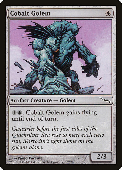 Cobalt Golem (Mirrodin)
