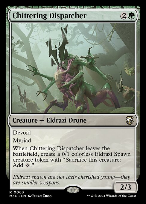 Chittering Dispatcher (Modern Horizons 3 Commander)