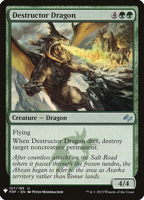 Destructor Dragon (The List)