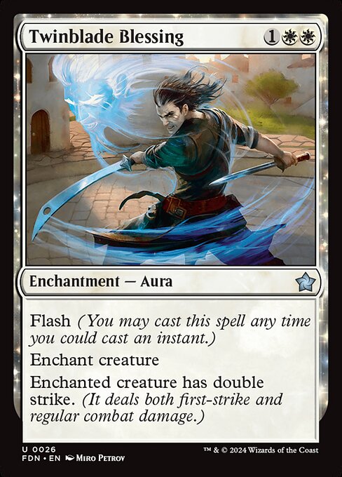 Twinblade Blessing (Foundations)