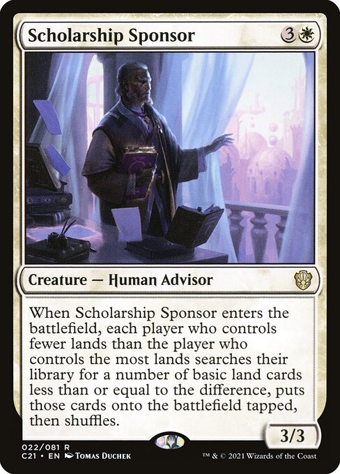Scholarship Sponsor (Commander 2021)