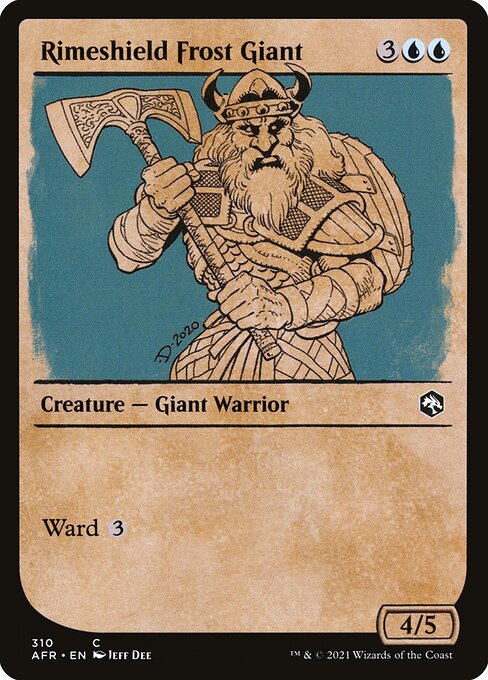 Rimeshield Frost Giant (Adventures in the Forgotten Realms)