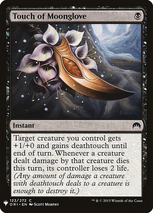 Touch of Moonglove (The List)