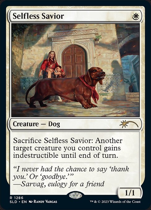 Selfless Savior (Secret Lair Drop)