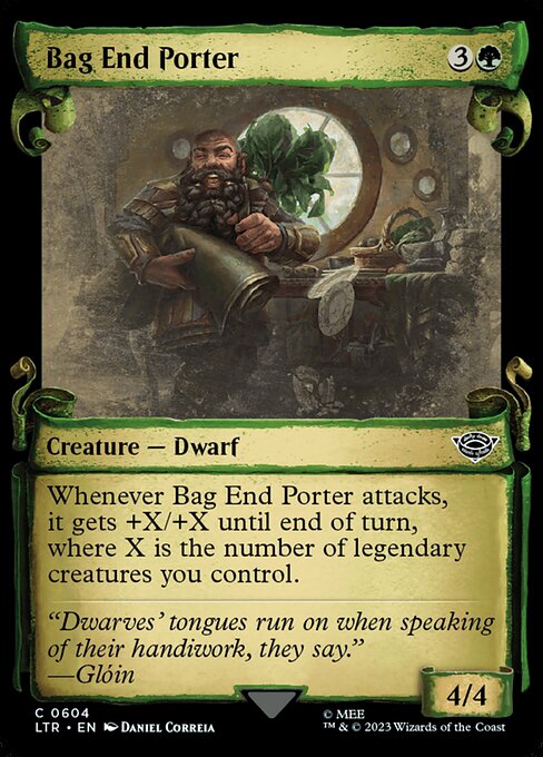 Bag End Porter (The Lord of the Rings: Tales of Middle-earth)
