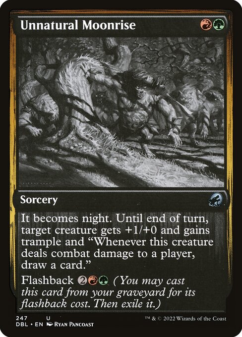 Unnatural Moonrise (Innistrad: Double Feature)