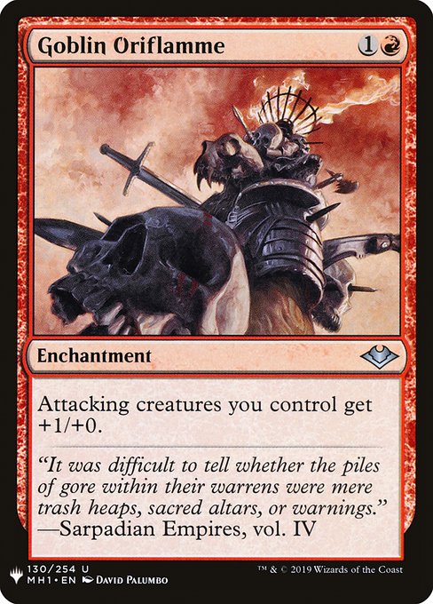 Goblin Oriflamme (The List)
