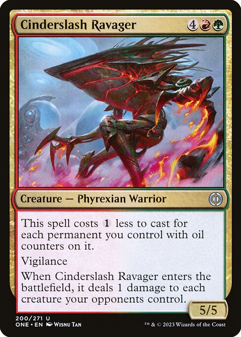 Cinderslash Ravager (Phyrexia: All Will Be One)