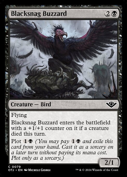 Blacksnag Buzzard (Outlaws of Thunder Junction)