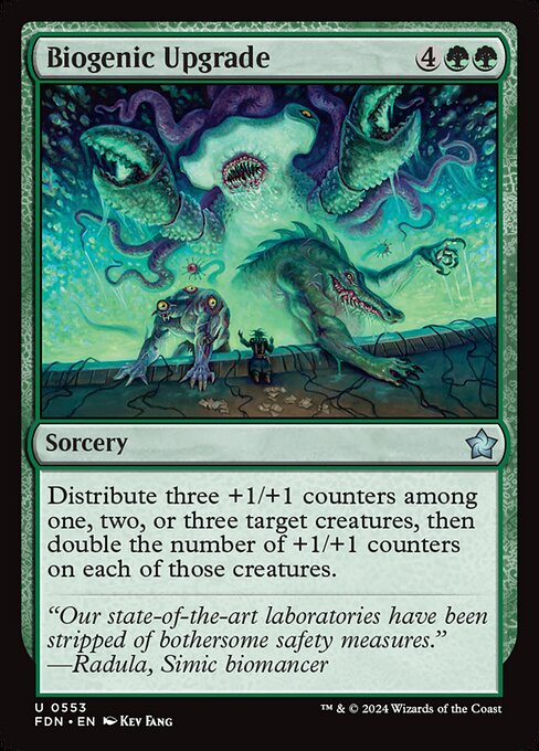 Biogenic Upgrade (Foundations)