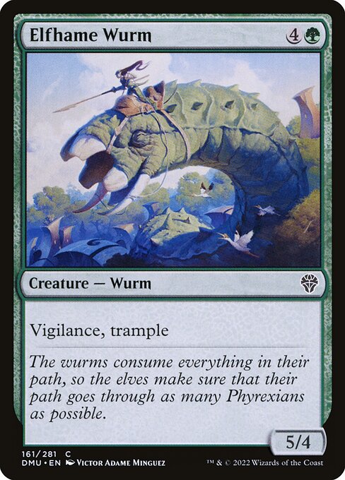 Elfhame Wurm (Dominaria United)