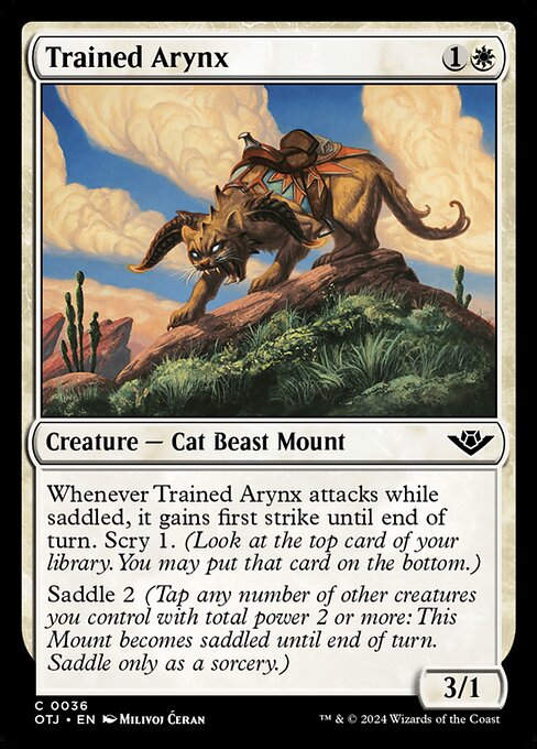 Trained Arynx (Outlaws of Thunder Junction)
