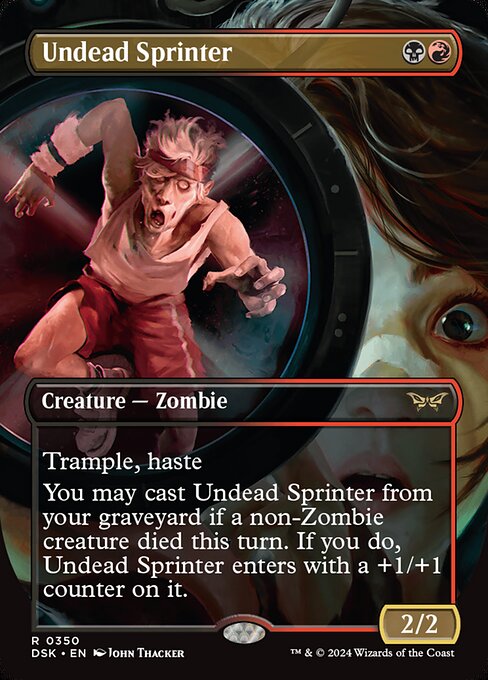 Undead Sprinter (Duskmourn: House of Horror)