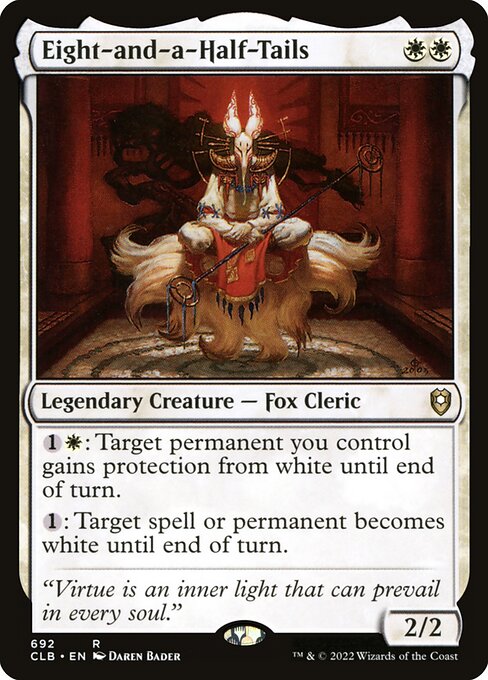 Eight-and-a-Half-Tails (Commander Legends: Battle for Baldur's Gate)