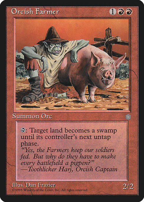 Orcish Farmer (Ice Age)