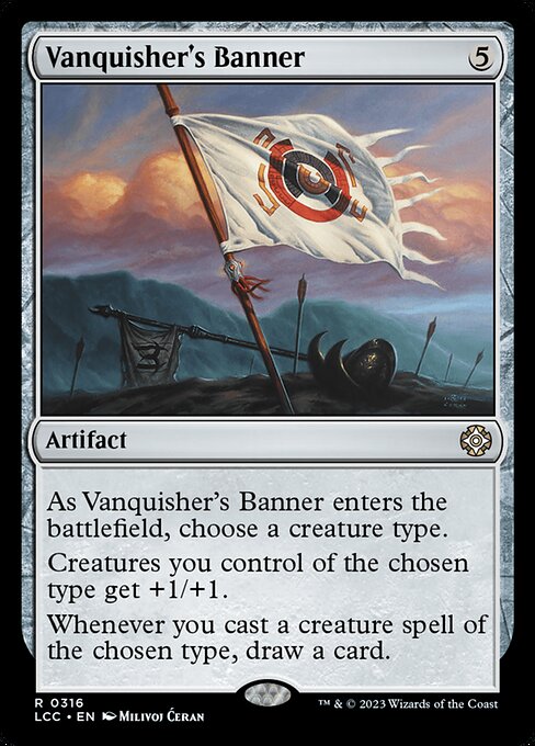 Vanquisher's Banner (The Lost Caverns of Ixalan Commander)