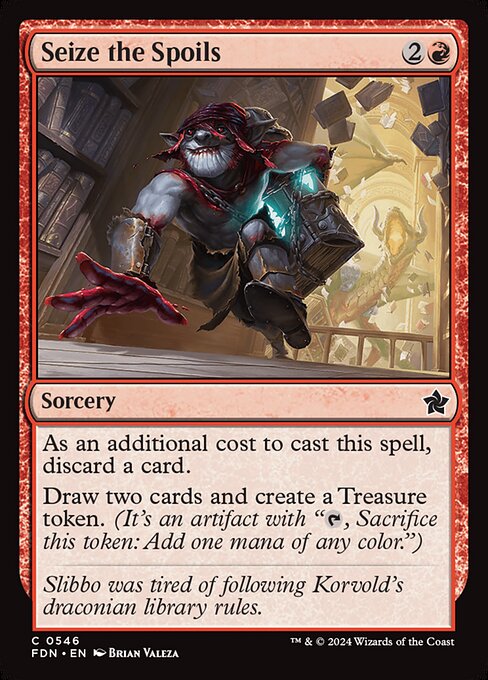 Seize the Spoils (Foundations)