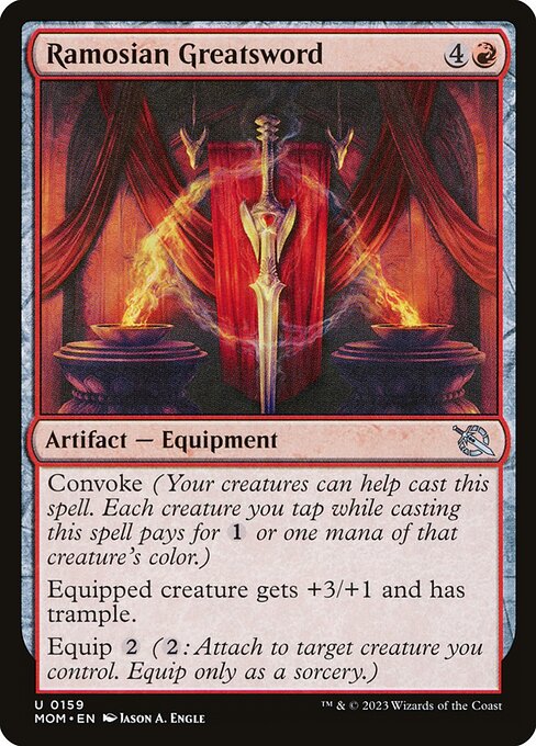 Ramosian Greatsword (March of the Machine)
