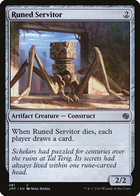 Runed Servitor (Jumpstart)