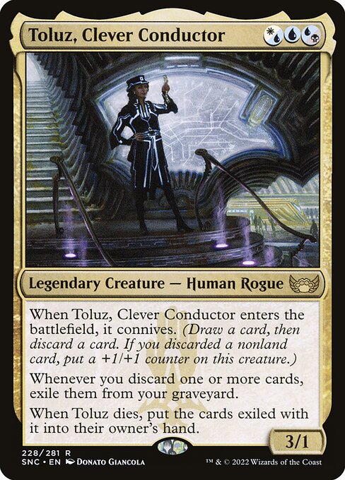 Toluz, Clever Conductor (Streets of New Capenna)