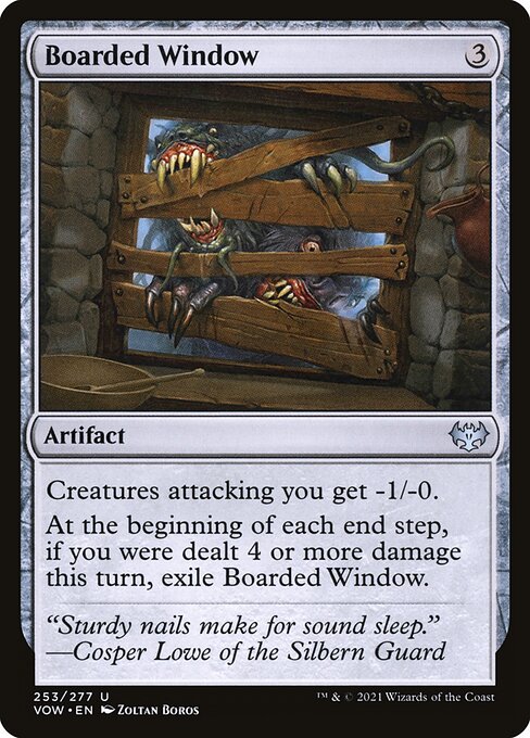 Boarded Window (Innistrad: Crimson Vow)