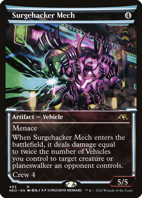 Surgehacker Mech (Kamigawa: Neon Dynasty)